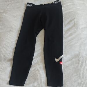 Nike Dri-Fit Triple Logo Tights Size Medium